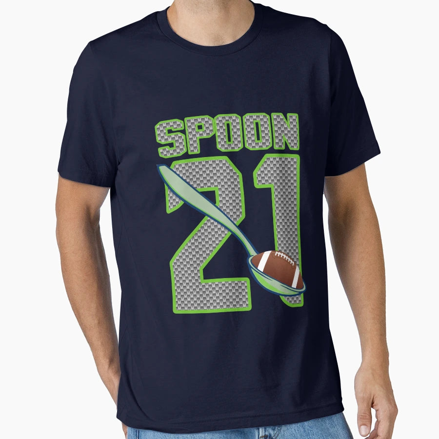 Seattle Seahawks Spoon T-Shirt - Trendy Graphic Unisex - T-Shirt, Sweatshirt, Hoodie