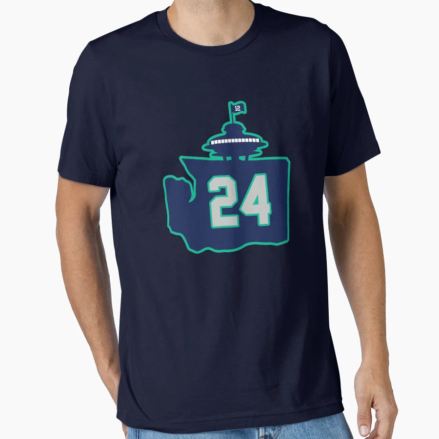 Junior Is Seattle Baseball T-Shirt - Trendy Graphic Unisex - T-Shirt, Sweatshirt, Hoodie