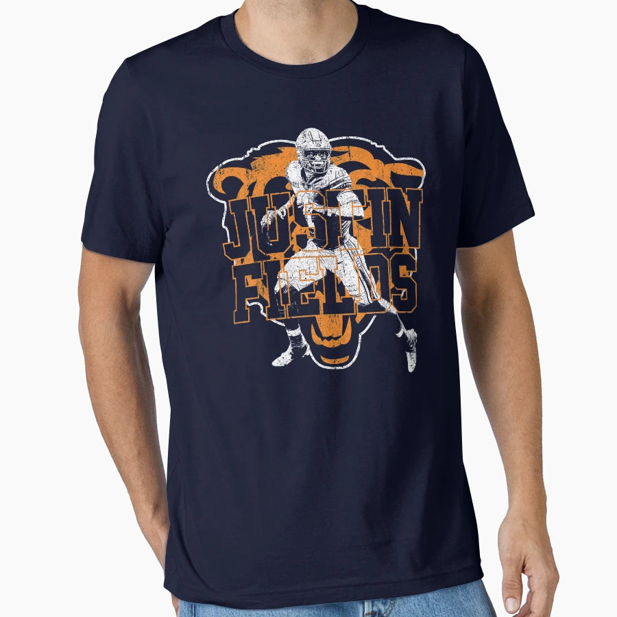 Justin Fields T-Shirt - Streetwear Style Unisex - T-Shirt, Sweatshirt, Hoodie