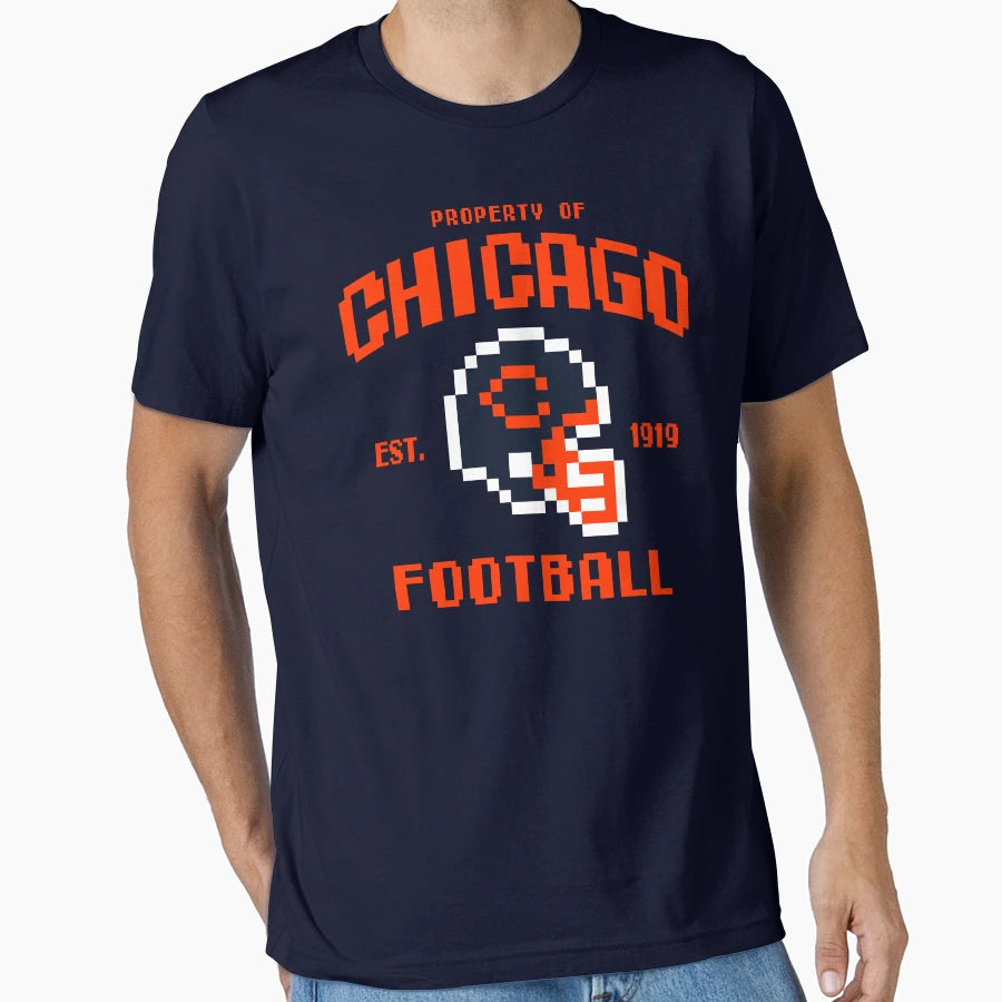 Property Chicago Bears Football T-Shirt - Minimalist Print Men Women - T-Shirt, Sweatshirt, Hoodie