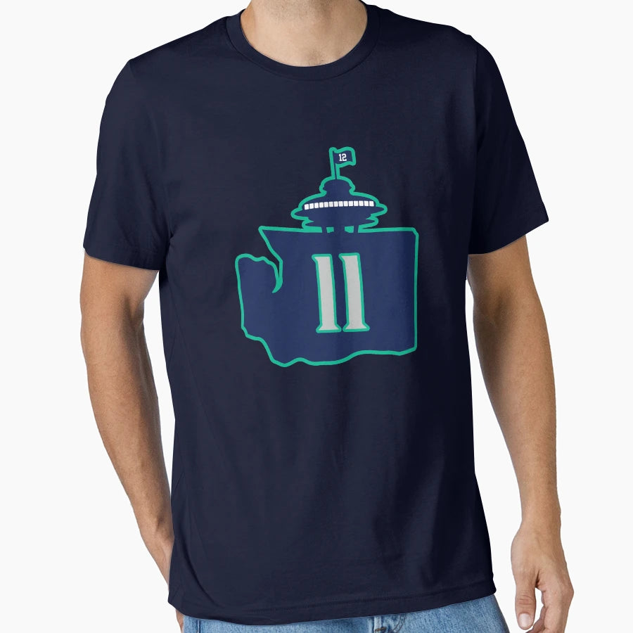 Edgar Martinez Space Needle T-Shirt - Unique Graphic Men Women - T-Shirt, Sweatshirt, Hoodie