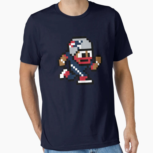 New England Patriots Tecmo Super Bowl T-Shirt - Unique Graphic Men Women - T-Shirt, Sweatshirt, Hoodie