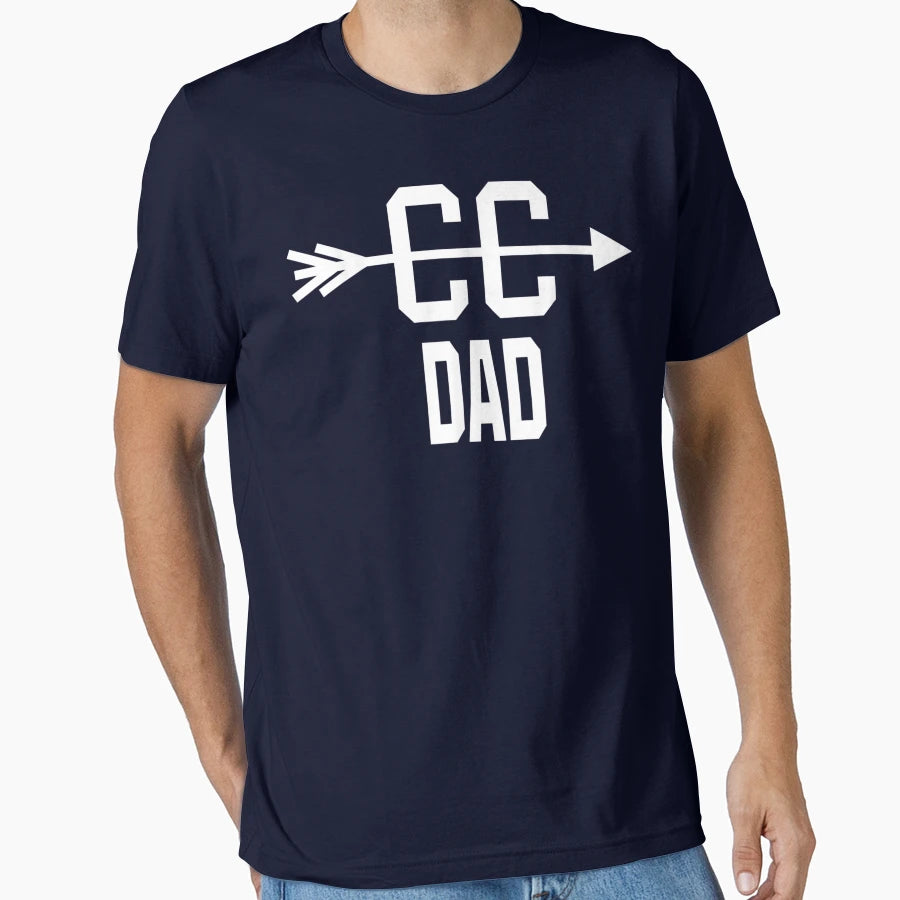 Cross Country Dad T-Shirt - Casual Everyday Wear for Adults - T-Shirt, Sweatshirt, Hoodie