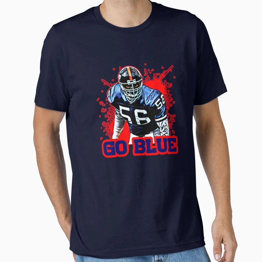 Lets Go Blue New York Football And T-Shirt - Streetwear Style for Adults - T-Shirt, Sweatshirt, Hoodie