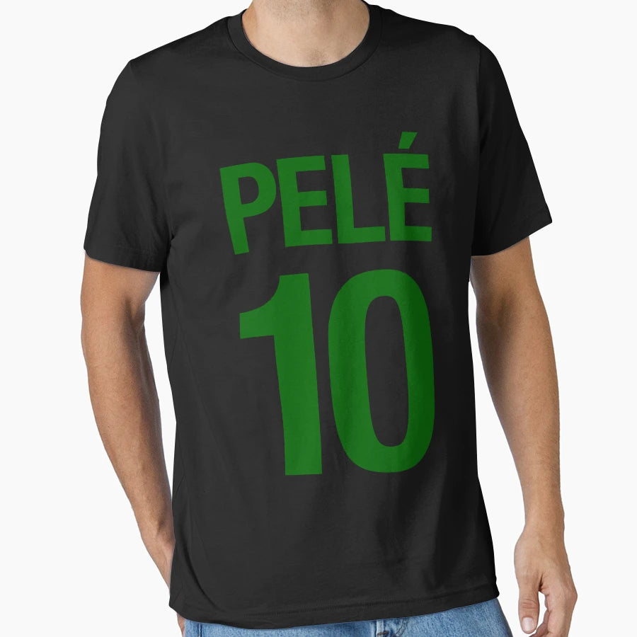 Pele Greatest No 10 T-Shirt - Graphic Print Unisex - T-Shirt, Sweatshirt, Hoodie