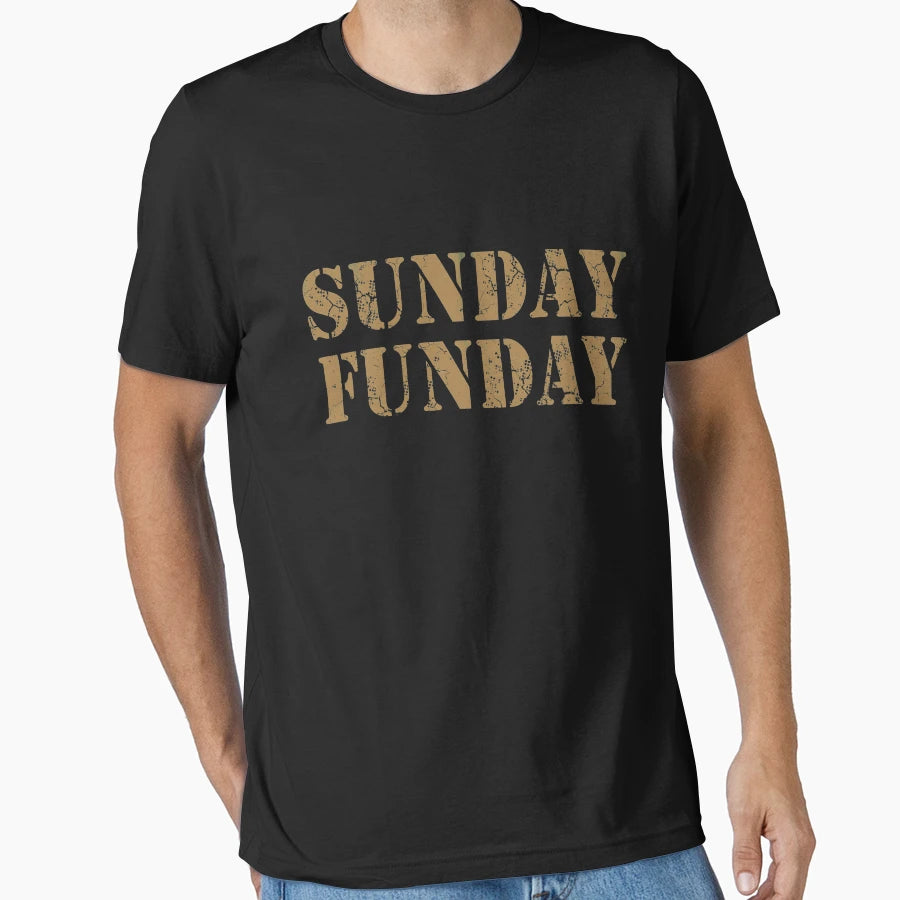 Sunday Funday Football T-Shirt - Fun Novelty Design Unisex - T-Shirt, Sweatshirt, Hoodie