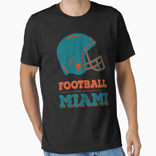 Miami Football T-Shirt - Fun Novelty Design Men Women - T-Shirt, Sweatshirt, Hoodie