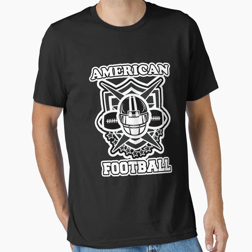 American Football T-Shirt - Minimalist Print Unisex - T-Shirt, Sweatshirt, Hoodie