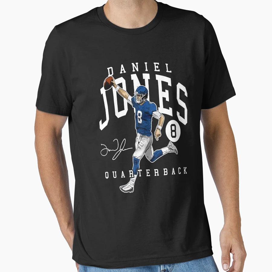 Quaterback Daniel Jones Gift Fans And T-Shirt - Fun Novelty Design Unisex - T-Shirt, Sweatshirt, Hoodie