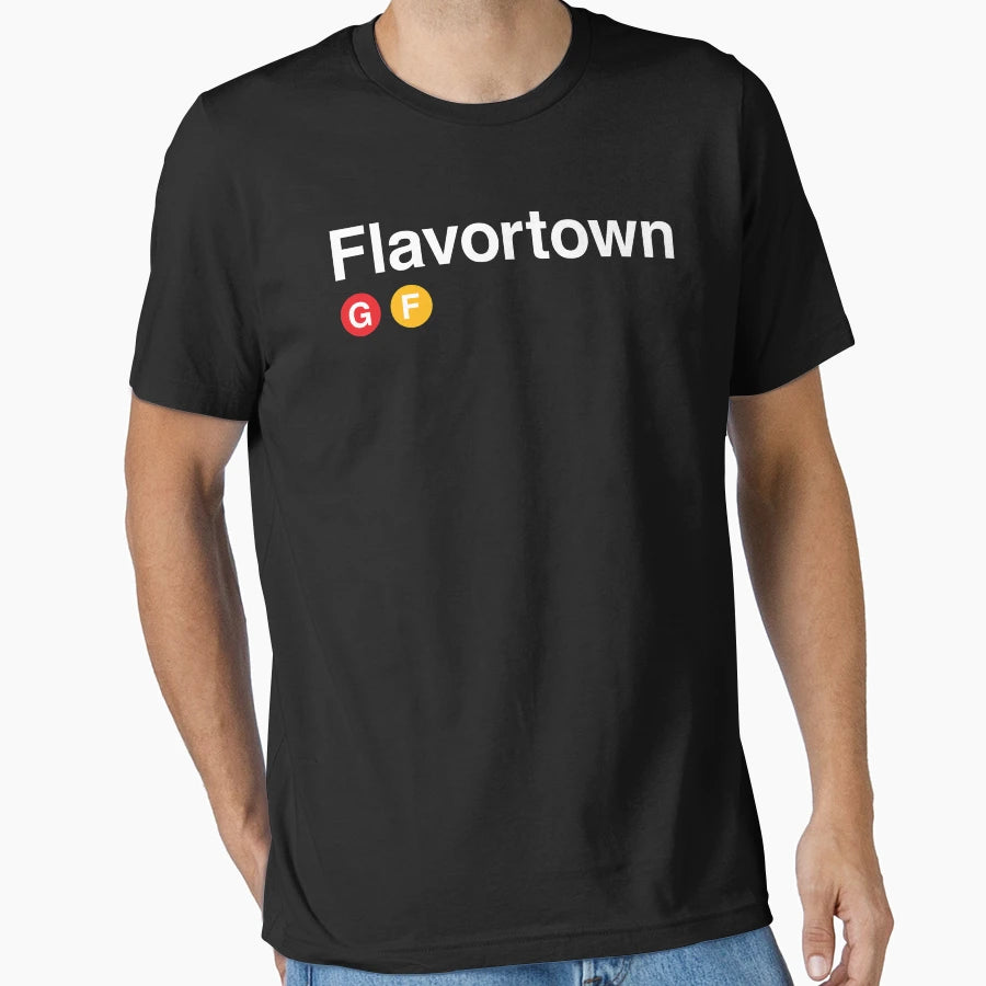 Flavortown T-Shirt - Graphic Print Unisex - T-Shirt, Sweatshirt, Hoodie