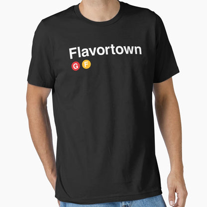 Flavortown T-Shirt - Graphic Print Unisex - T-Shirt, Sweatshirt, Hoodie
