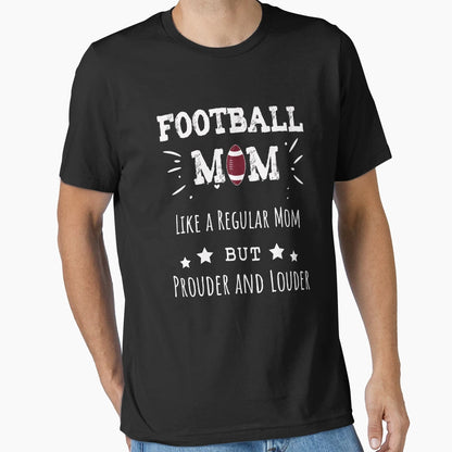 I Am American Football Mom Funny Rugby T-Shirt - Novelty Apparel Men Women - T-Shirt, Sweatshirt, Hoodie