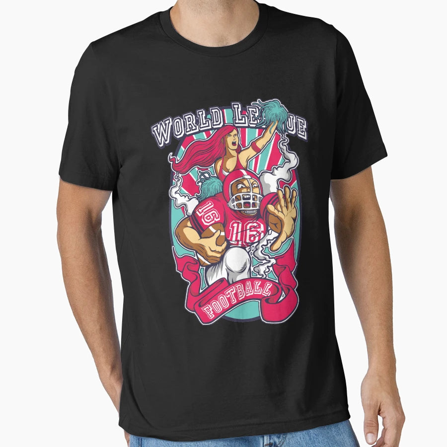 World League Football T-Shirt - Fun Novelty Design Unisex - T-Shirt, Sweatshirt, Hoodie