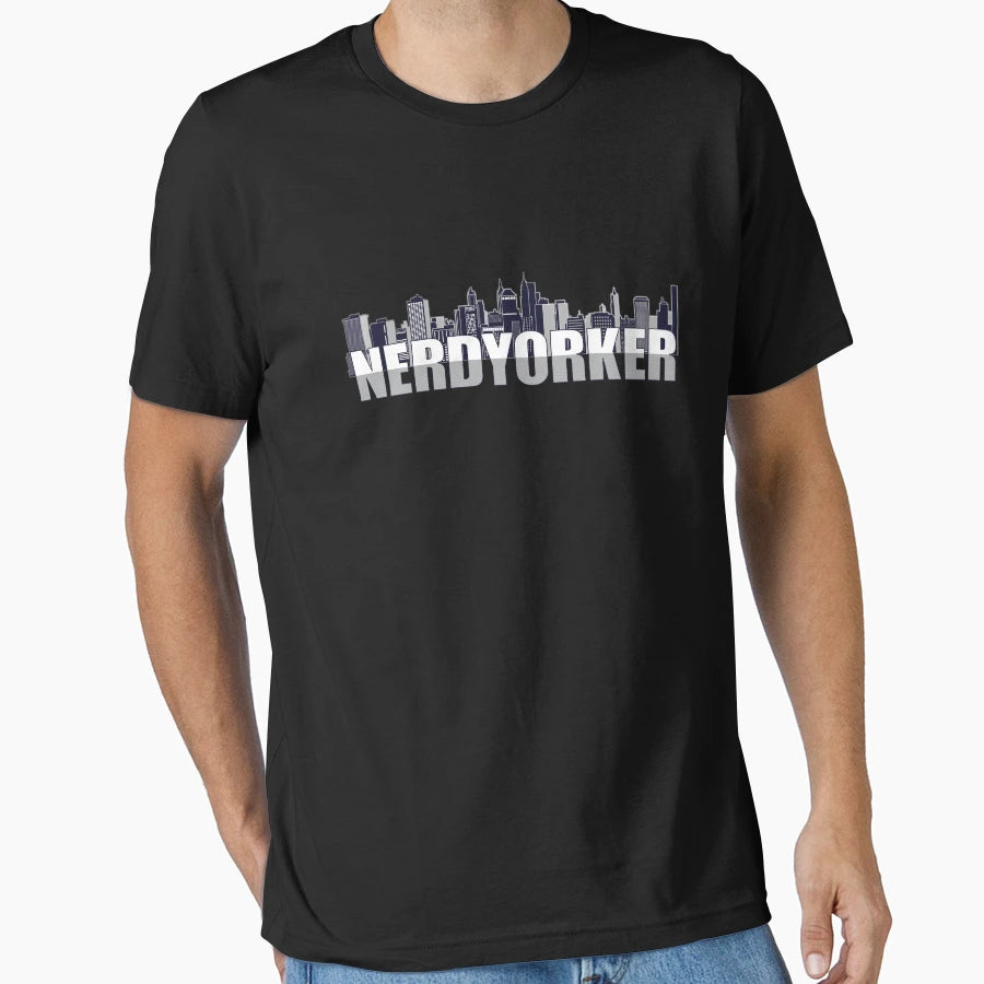 Nerd New York T-Shirt - Aesthetic Graphic for Adults - T-Shirt, Sweatshirt, Hoodie