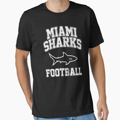 Miami Sharks Football T-Shirt - Fun Novelty Design for Adults - T-Shirt, Sweatshirt, Hoodie