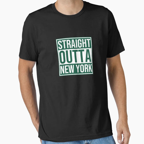 Straight Outta New York T-Shirt - Unique Graphic Men Women - T-Shirt, Sweatshirt, Hoodie