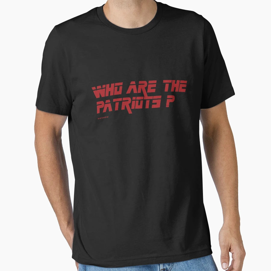 Metal Gear Solid Who Are Patriots T-Shirt - Fun Novelty Design Men Women - T-Shirt, Sweatshirt, Hoodie