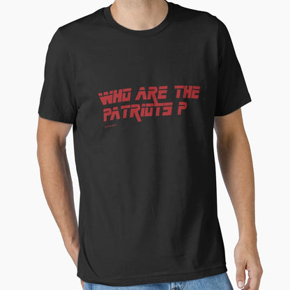 Metal Gear Solid Who Are Patriots T-Shirt - Fun Novelty Design Men Women - T-Shirt, Sweatshirt, Hoodie