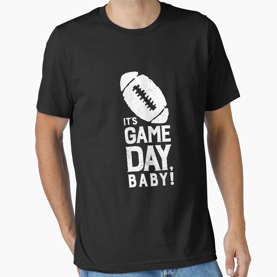 Its Game Day T-Shirt - Trendy Graphic for Adults - T-Shirt, Sweatshirt, Hoodie