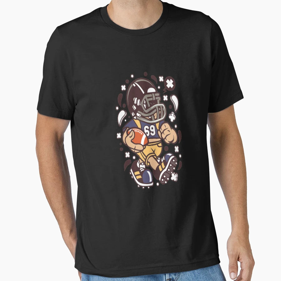 Football T-Shirt - Minimalist Print for Adults - T-Shirt, Sweatshirt, Hoodie