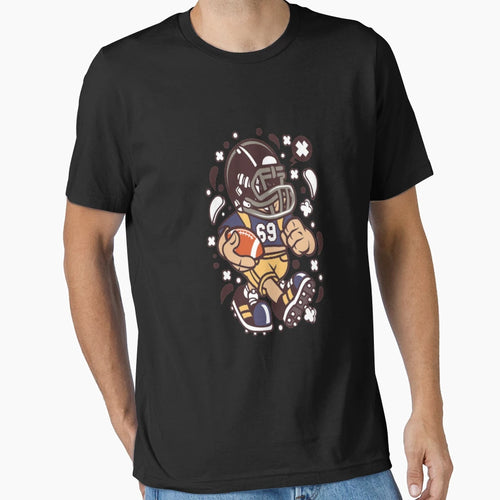 Football T-Shirt - Minimalist Print for Adults - T-Shirt, Sweatshirt, Hoodie
