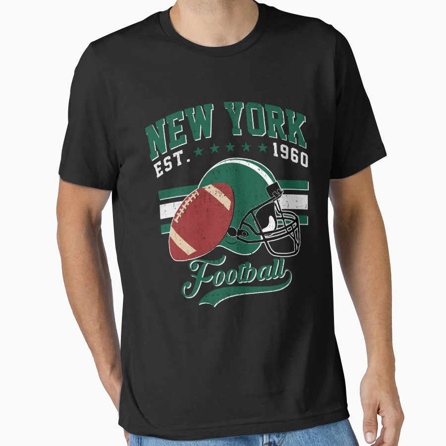 New York Football T-Shirt - Graphic Print for Adults - T-Shirt, Sweatshirt, Hoodie