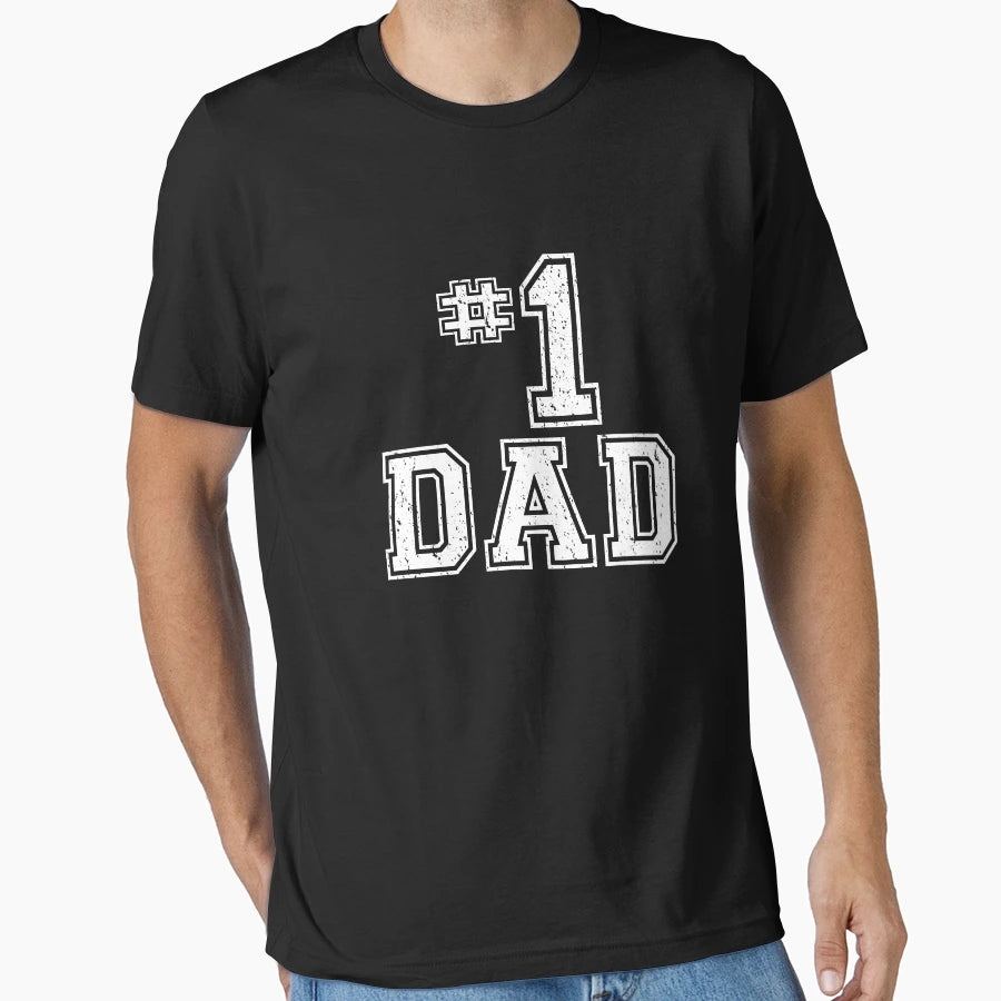 1 Dad Fathers Day T-Shirt - Streetwear Style Unisex - T-Shirt, Sweatshirt, Hoodie