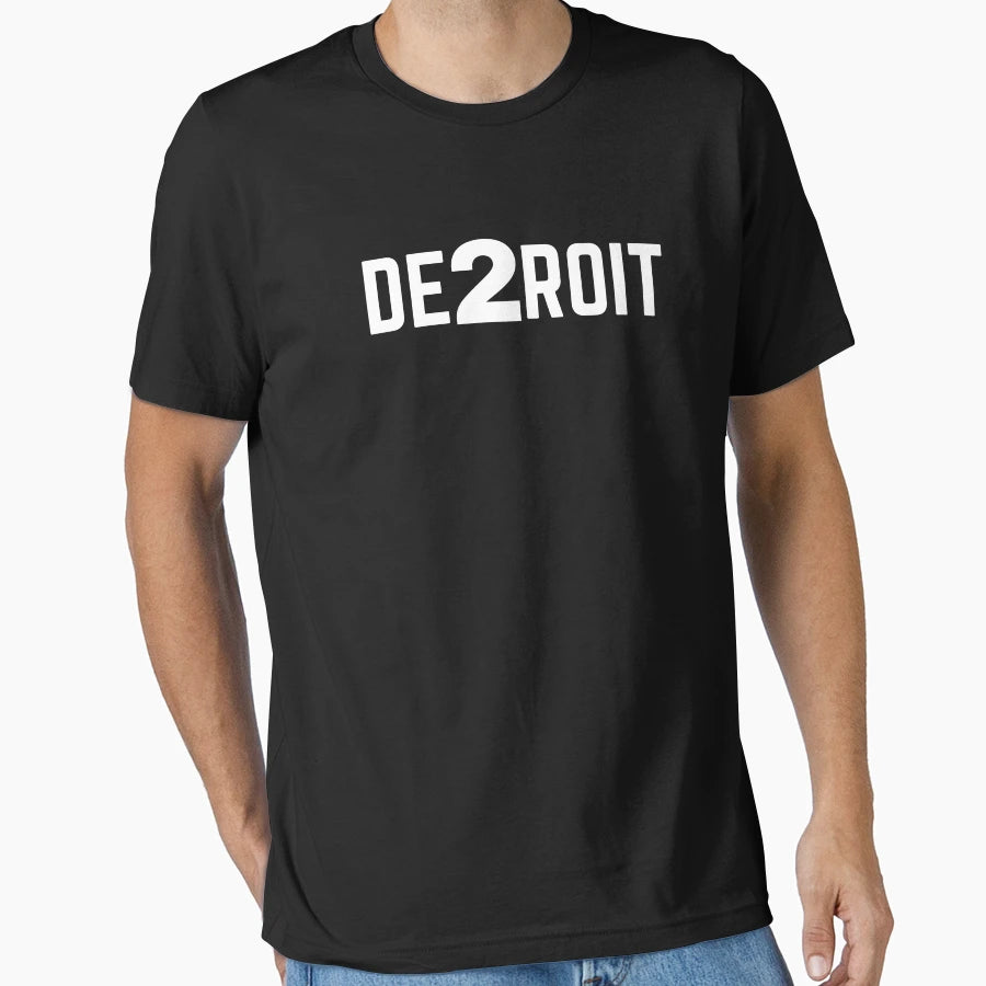 De2Roit T-Shirt - Graphic Print for Adults - T-Shirt, Sweatshirt, Hoodie