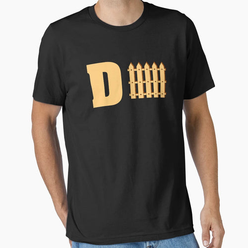 D Fence T-Shirt - Trendy Graphic for Adults - T-Shirt, Sweatshirt, Hoodie