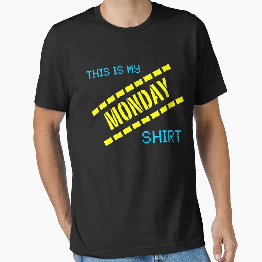 My Monday T-Shirt - Minimalist Print for Adults - T-Shirt, Sweatshirt, Hoodie