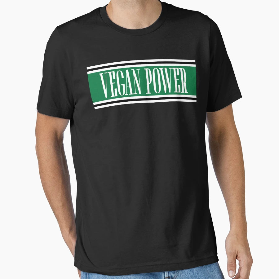 Vegan Power T-Shirt - Trendy Graphic Unisex - T-Shirt, Sweatshirt, Hoodie