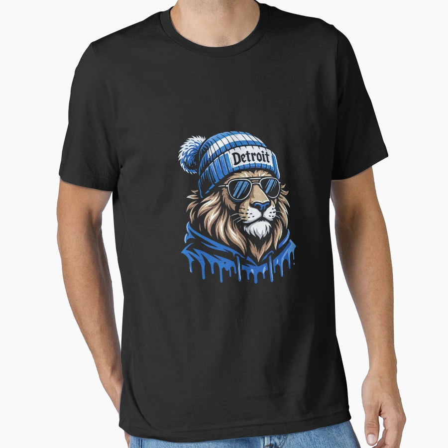 Detroit Lions Pride Nation M5576 T-Shirt - Streetwear Style for Adults - T-Shirt, Sweatshirt, Hoodie