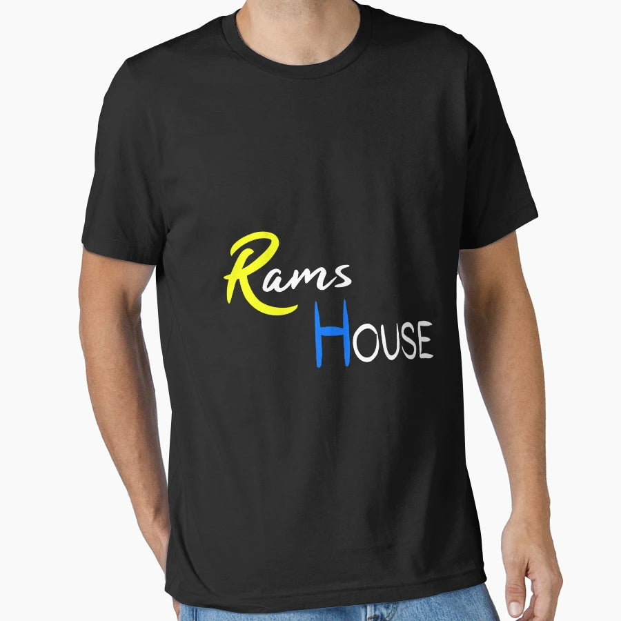 Rams House T-Shirt - Fun Novelty Design Unisex - T-Shirt, Sweatshirt, Hoodie