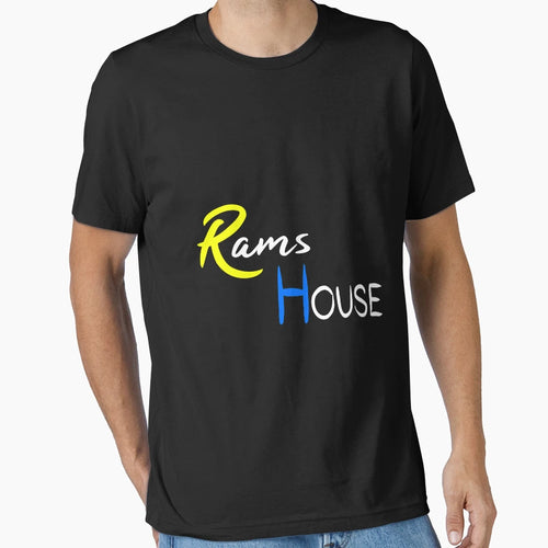 Rams House T-Shirt - Fun Novelty Design Unisex - T-Shirt, Sweatshirt, Hoodie