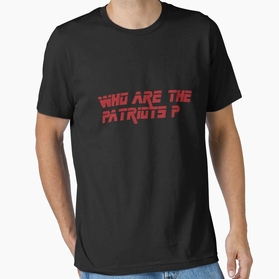 Metal Gear Solid Who Are Patriots T-Shirt - Custom Art Print for Adults - T-Shirt, Sweatshirt, Hoodie