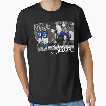 Cam Skattebo Backflip Celebration T-Shirt - Custom Art Print Men Women - T-Shirt, Sweatshirt, Hoodie