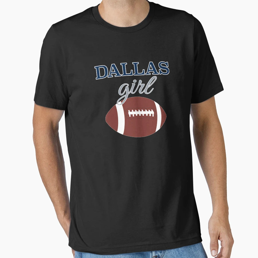 Dallas Football Texas Womens T-Shirt - Casual Everyday Wear for Adults - T-Shirt, Sweatshirt, Hoodie