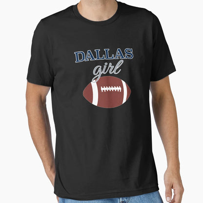 Dallas Football Texas Womens T-Shirt - Casual Everyday Wear for Adults - T-Shirt, Sweatshirt, Hoodie