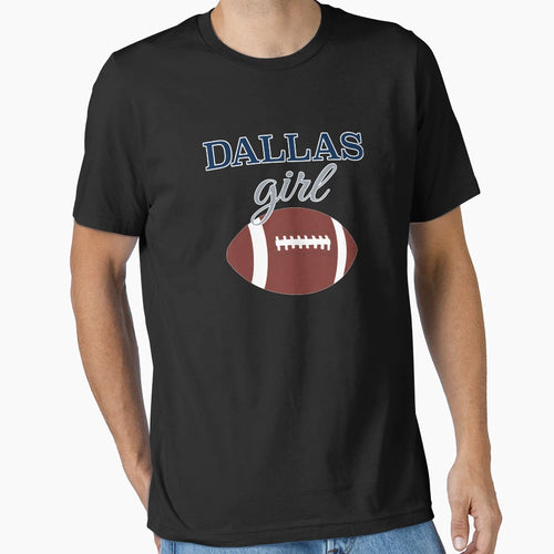 Dallas Football Texas Womens T-Shirt - Casual Everyday Wear for Adults - T-Shirt, Sweatshirt, Hoodie