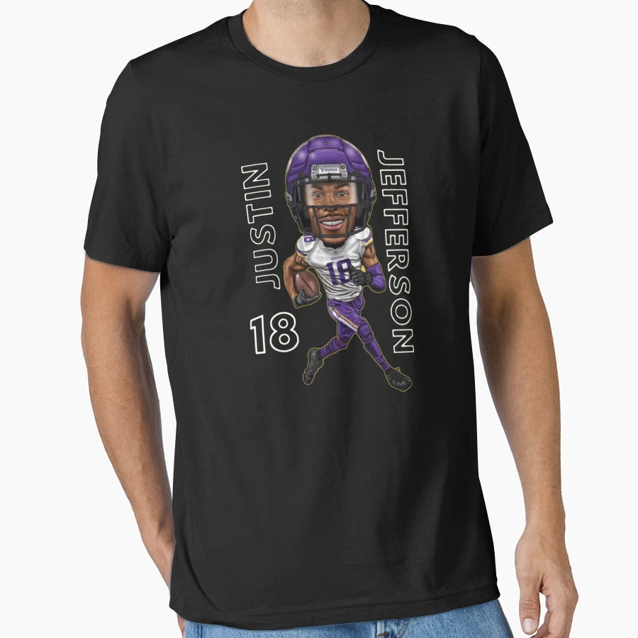 Jj Caricature T-Shirt - Trendy Graphic Unisex - T-Shirt, Sweatshirt, Hoodie
