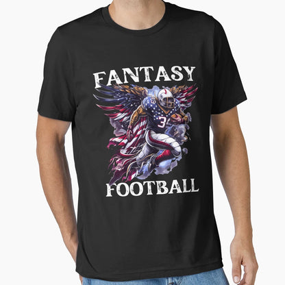 American Fantasy Football T-Shirt - Casual Everyday Wear for Adults - T-Shirt, Sweatshirt, Hoodie