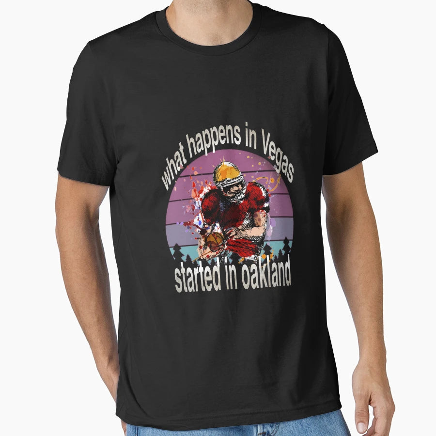 What Happens Vegas Started T-Shirt - Casual Everyday Wear for Adults - T-Shirt, Sweatshirt, Hoodie