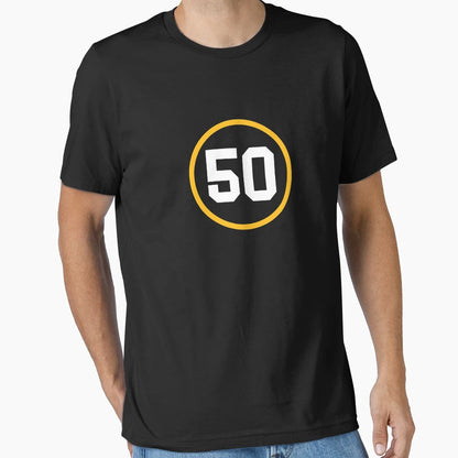 Number 50 Logo T-Shirt - Custom Art Print Men Women - T-Shirt, Sweatshirt, Hoodie