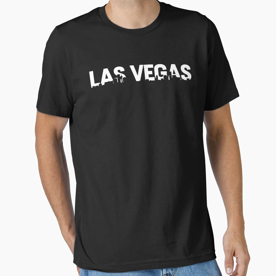 Las Vegas Nevada Text Town City T-Shirt - Streetwear Style for Adults - T-Shirt, Sweatshirt, Hoodie