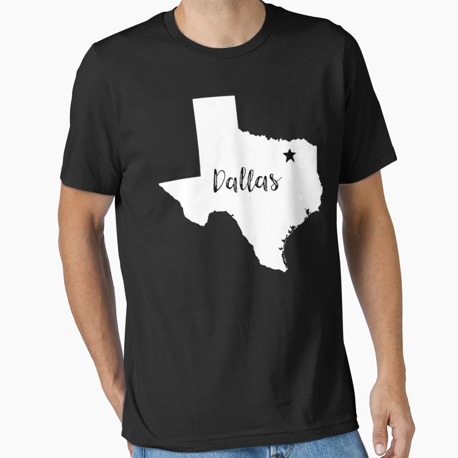 Dallas Star T-Shirt - Novelty Apparel Unisex - T-Shirt, Sweatshirt, Hoodie