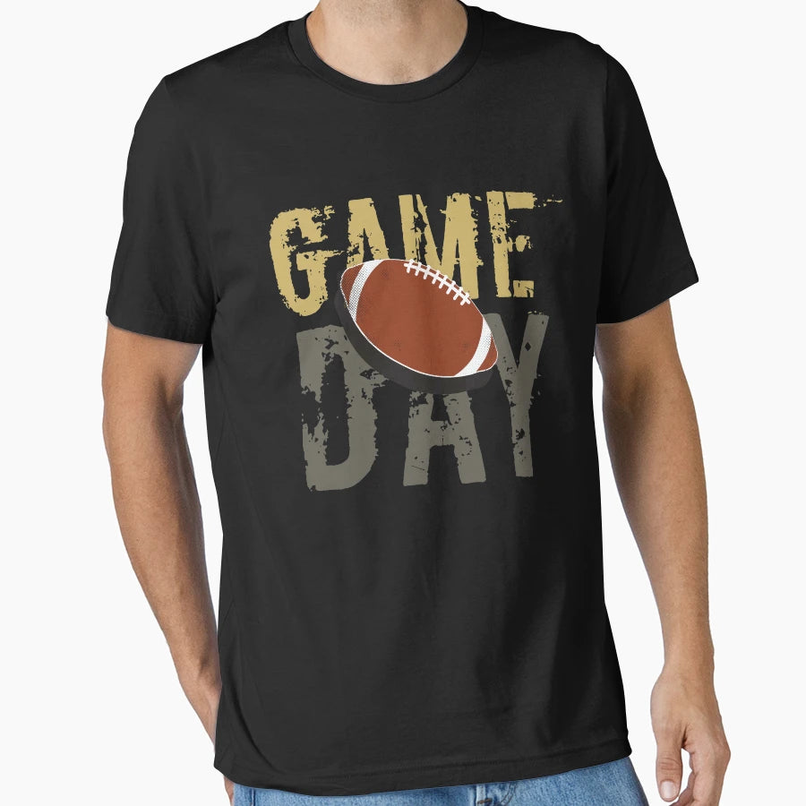 Game Day Football T-Shirt - Custom Art Print Unisex - T-Shirt, Sweatshirt, Hoodie