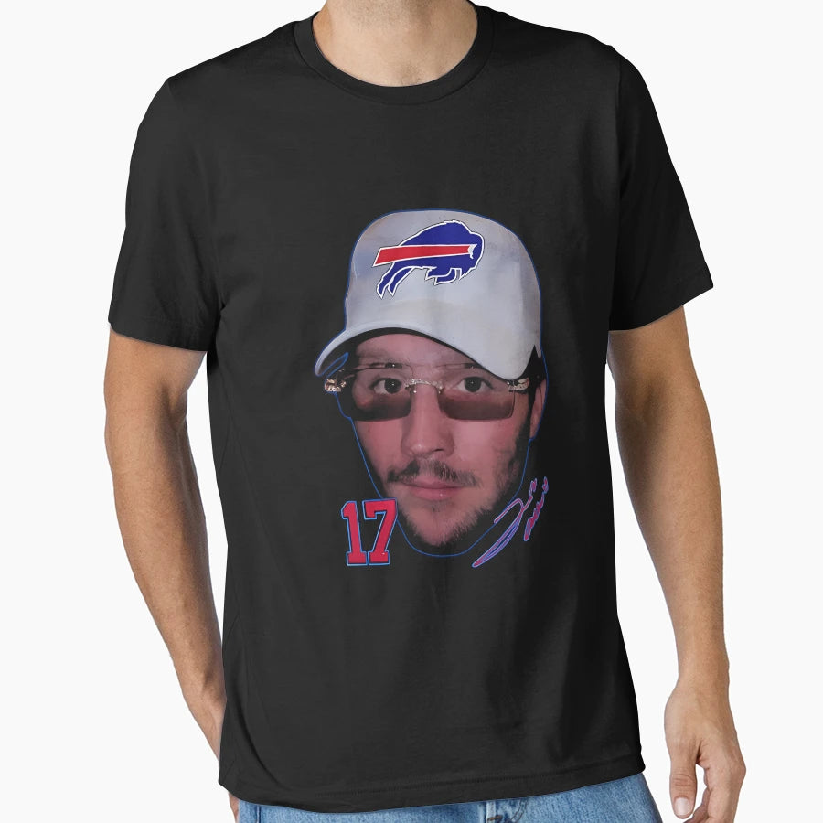 Josh Allens Buffalo Sunglasses T-Shirt - Fun Novelty Design Men Women - T-Shirt, Sweatshirt, Hoodie