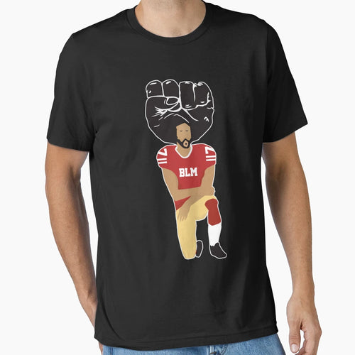Kneeling Kaepernick T-Shirt - Unique Graphic for Adults - T-Shirt, Sweatshirt, Hoodie