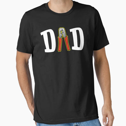 Electrician Dad Electricity T-Shirt - Novelty Apparel Men Women - T-Shirt, Sweatshirt, Hoodie