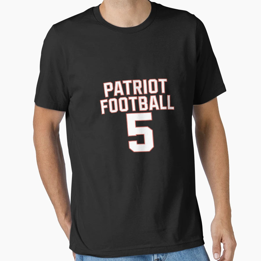 Patriot Football 5 T-Shirt - Streetwear Style for Adults - T-Shirt, Sweatshirt, Hoodie